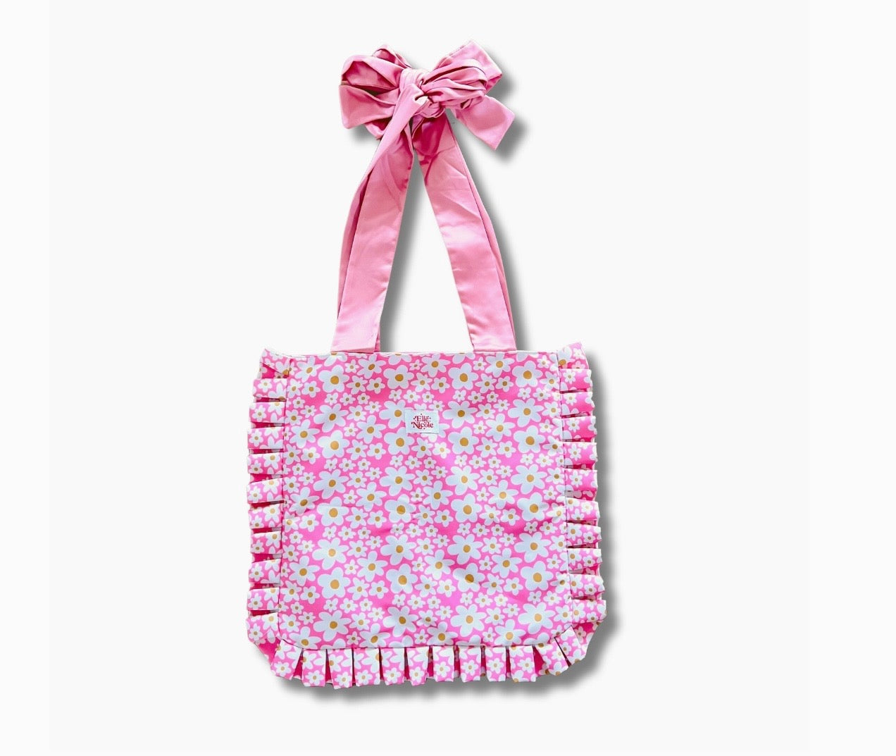 Floral Tote- Pink
