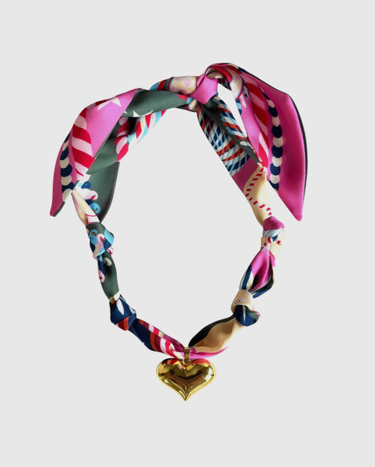 Bandana Necklace - Heart